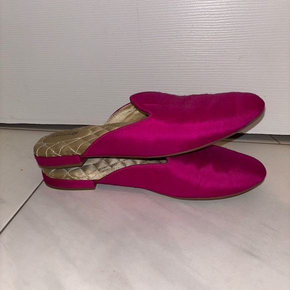 Birdies Fuchsia The Raven Satin Mules - Picture 4 of 8